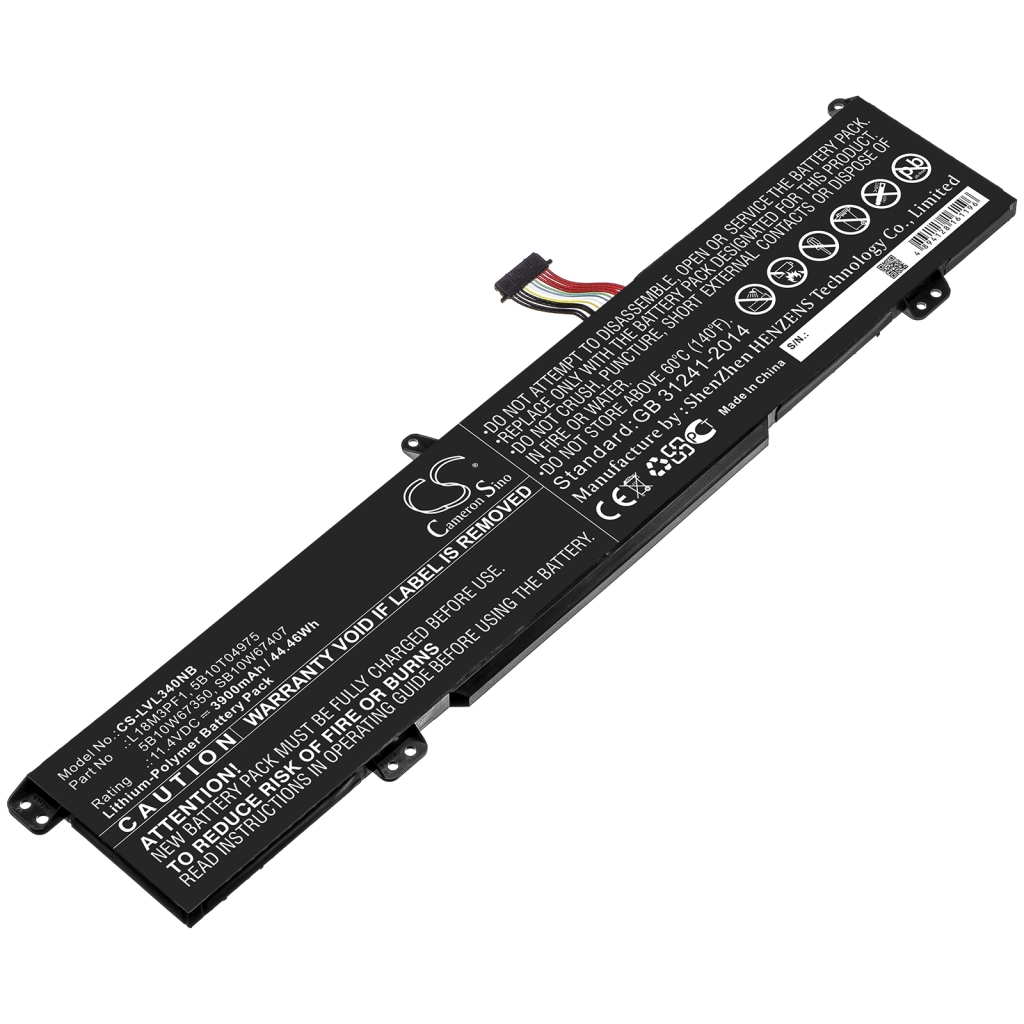 Batterie pour ordinateur portable Lenovo CS-LVL340NB