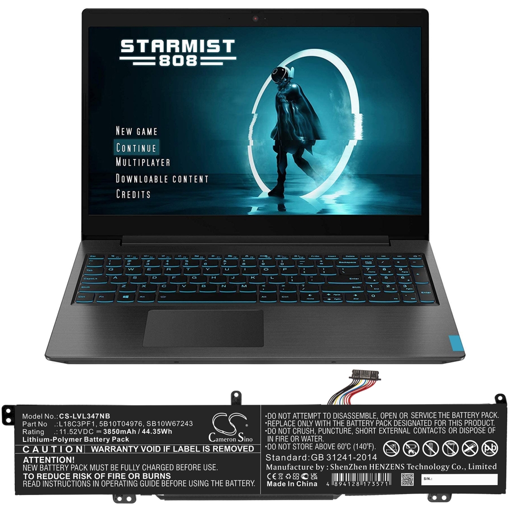 Lenovo Ideapad L340 Gaming 15