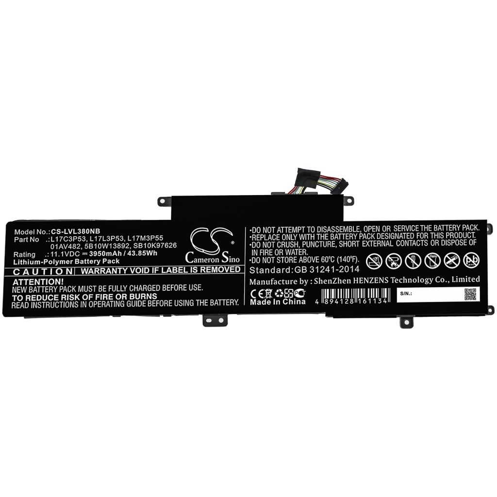 Battery Replaces 01AV482