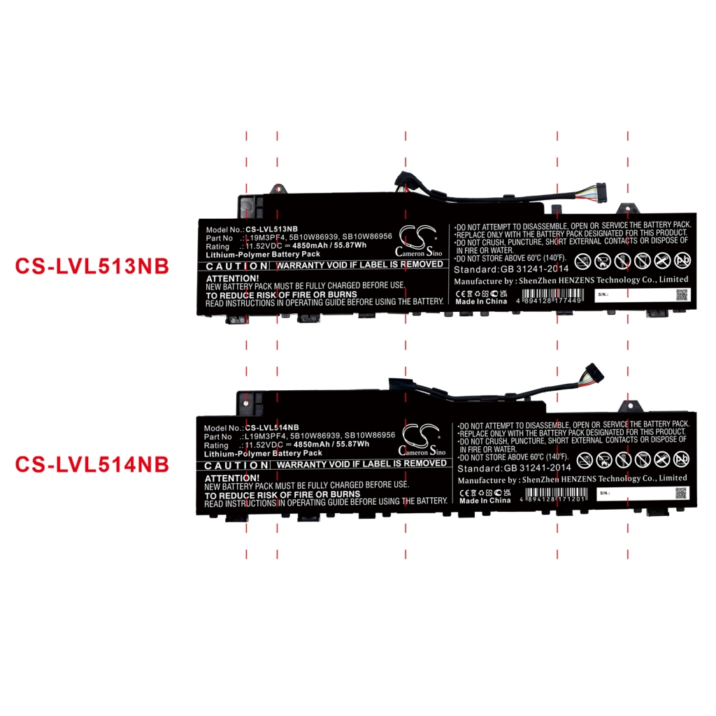 Battery Replaces L19M3PF4