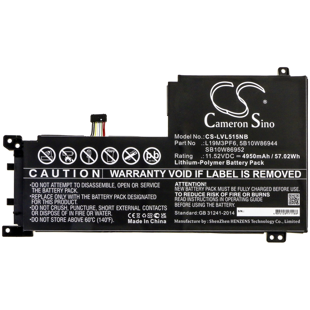 Batteries Remplace SB10W86952