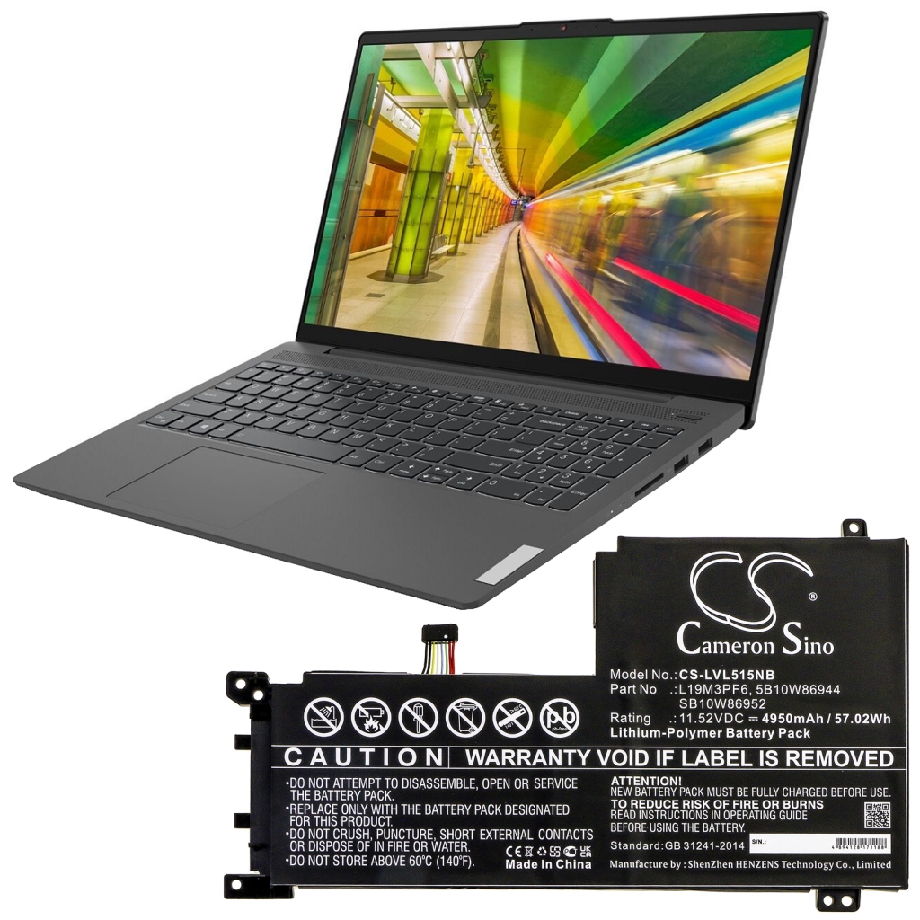 Batterie pour ordinateur portable Lenovo CS-LVL515NB