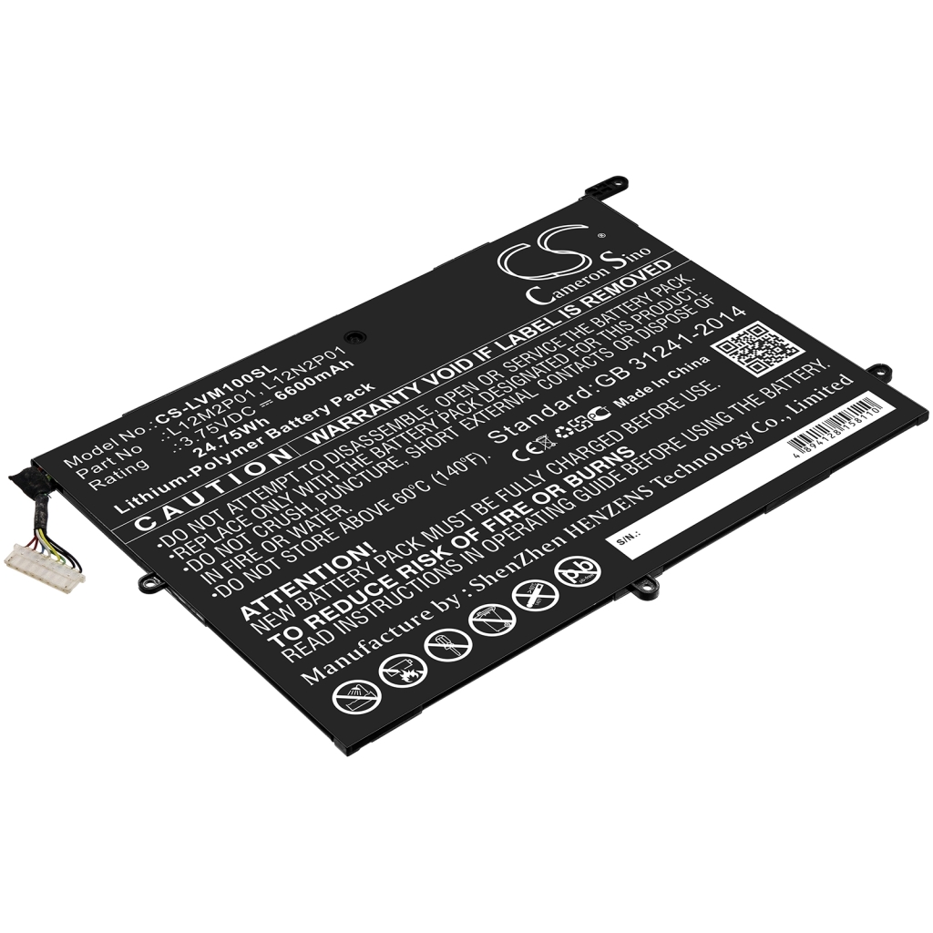 Tablette Batterie Acer CS-LVM100SL