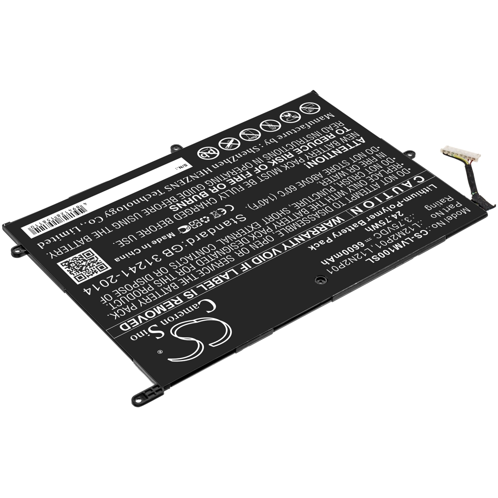 Tablet Battery Lenovo CS-LVM100SL