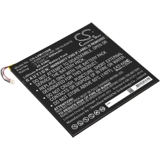 Remplacement de batterie compatible pour LENOVO  LENM1029CWP, 5B10L60476, 5B10L13923, Tablet01