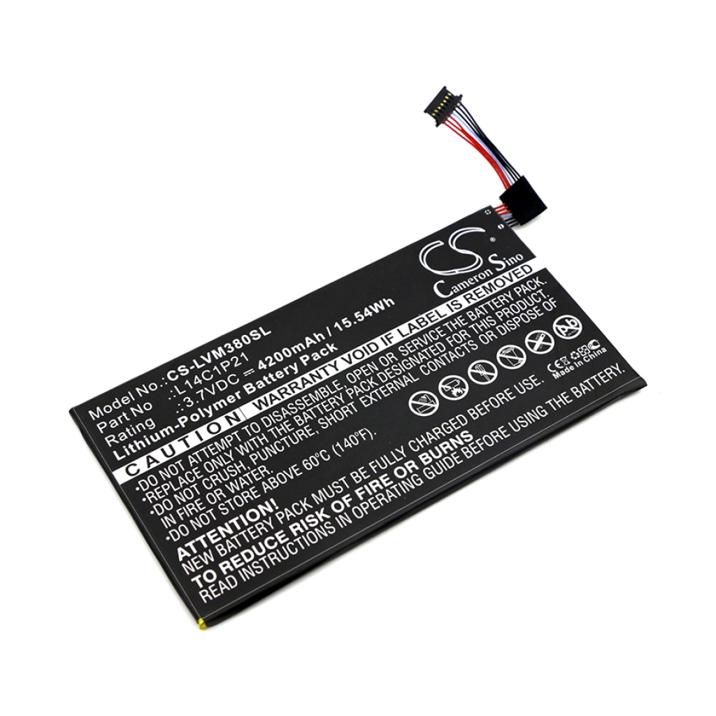 Compatible battery replacement for LENOVO L14C1P21