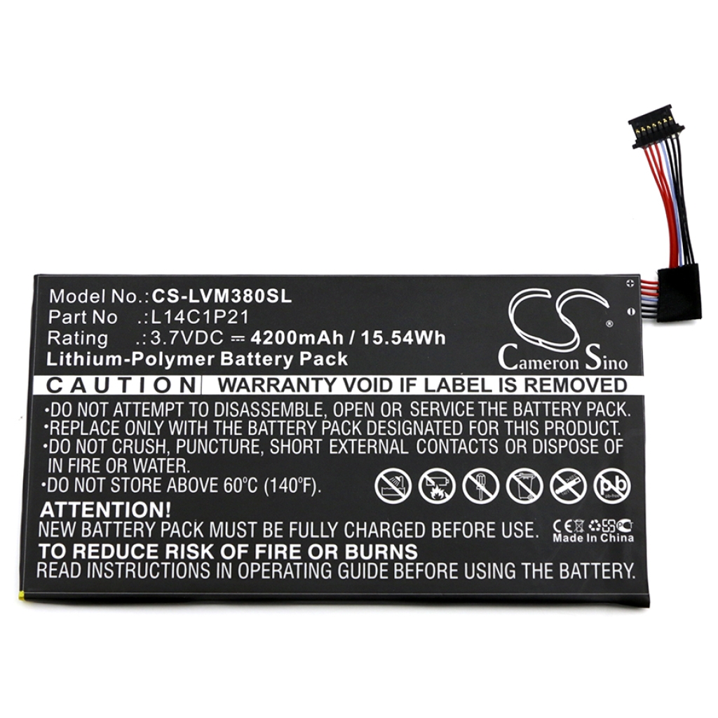 Tablette Batterie Lenovo CS-LVM380SL