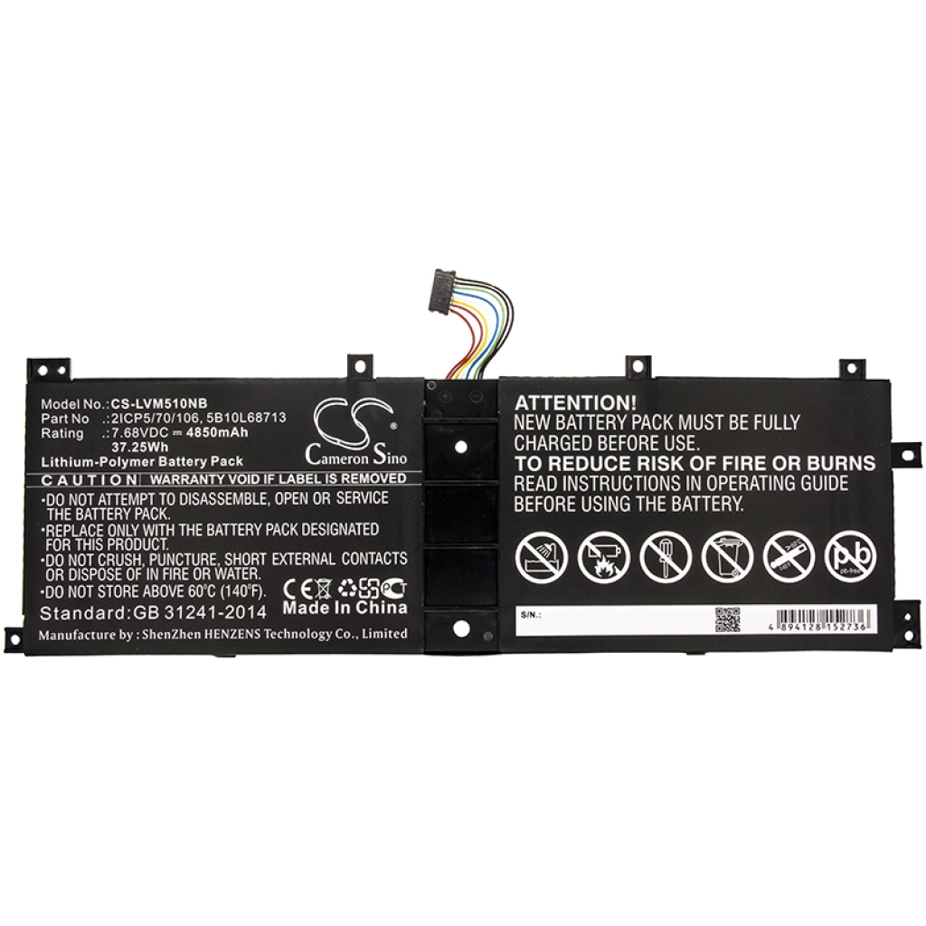 Battery Replaces 5B10L68713