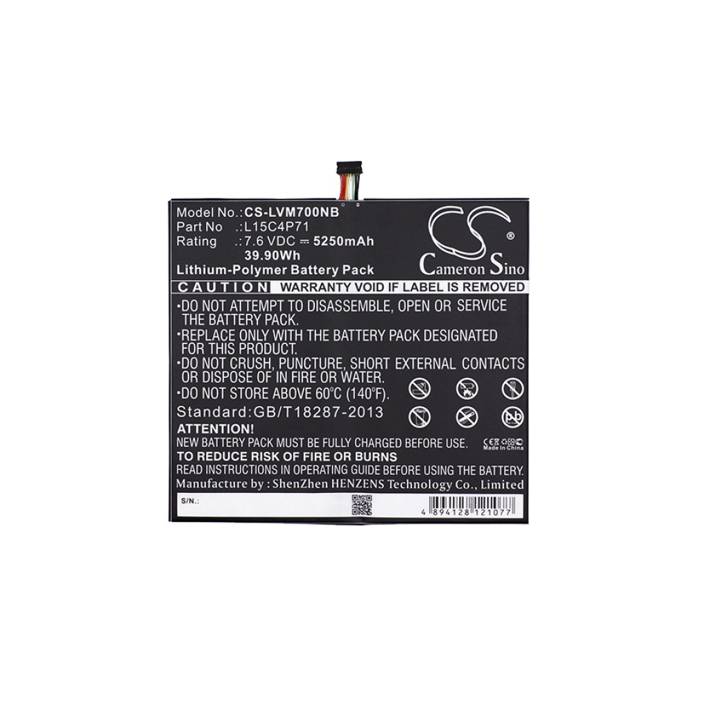 Batterie pour ordinateur portable Lenovo CS-LVM700NB