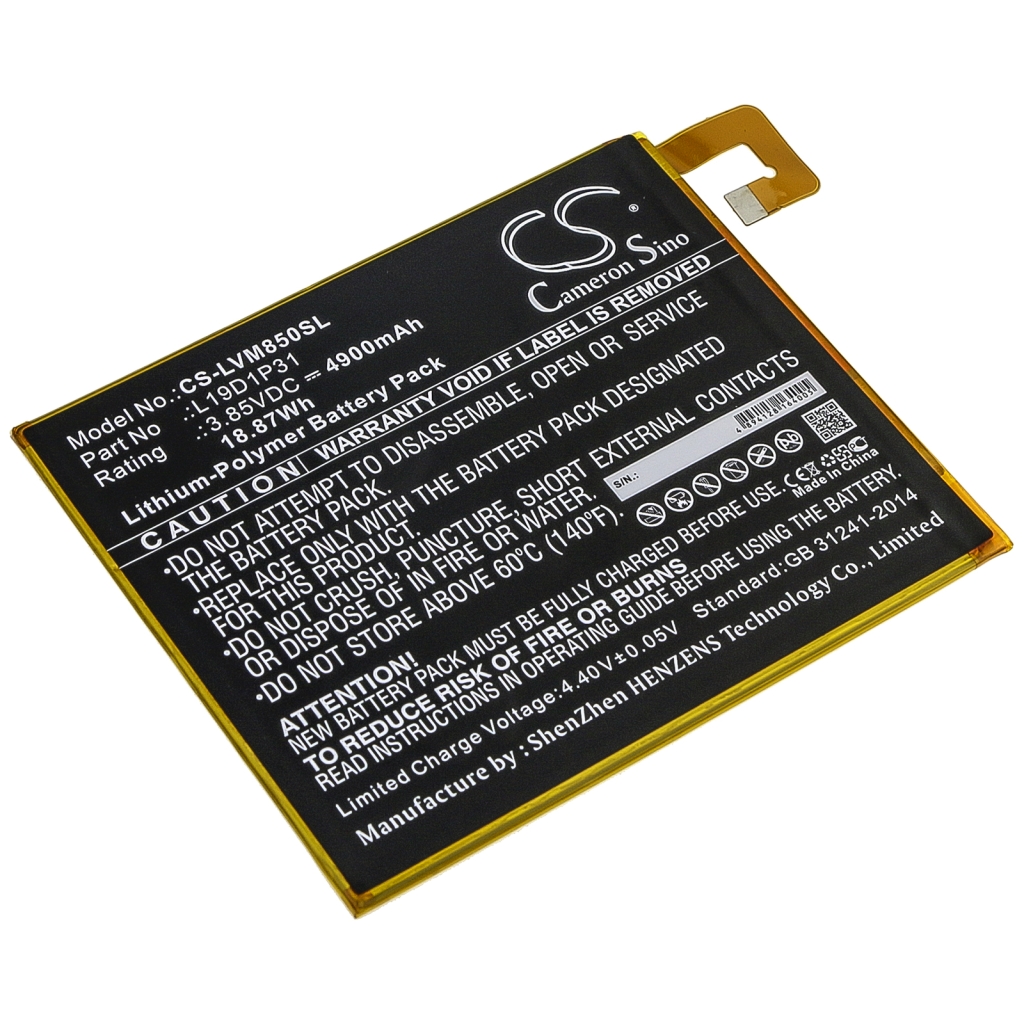 Compatible battery replacement for Launch L19D1P31