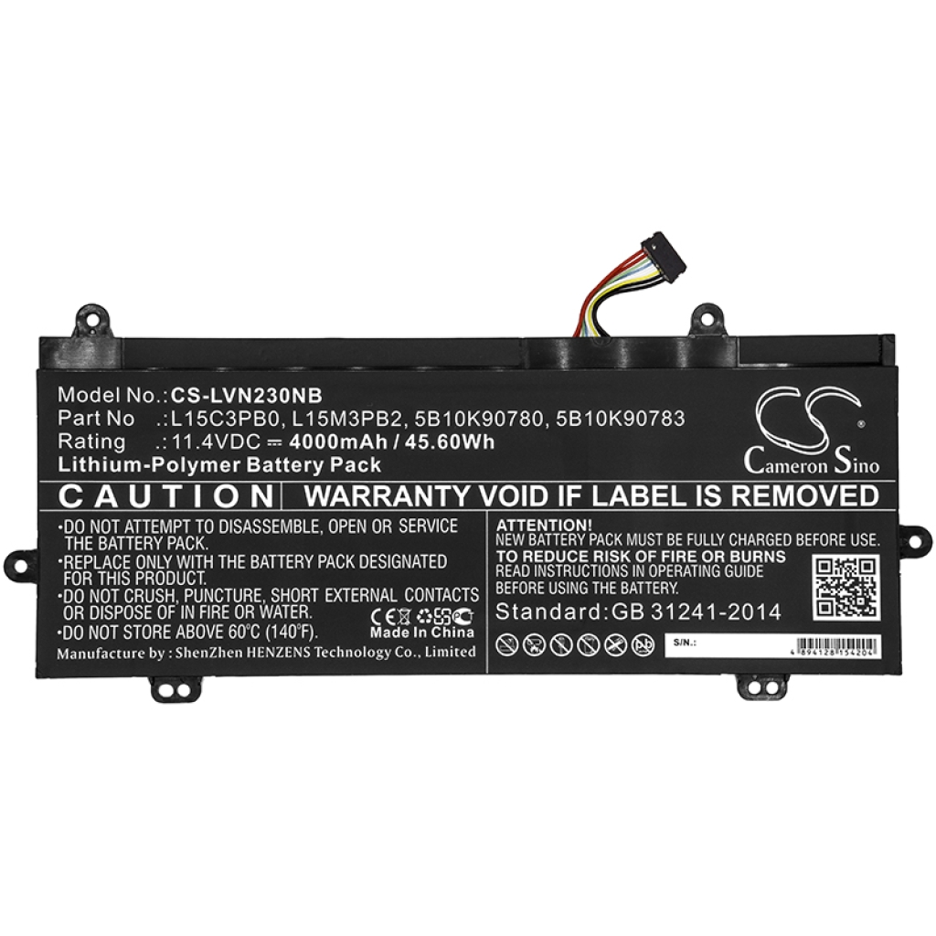 Batterie pour ordinateur portable Lenovo CS-LVN230NB