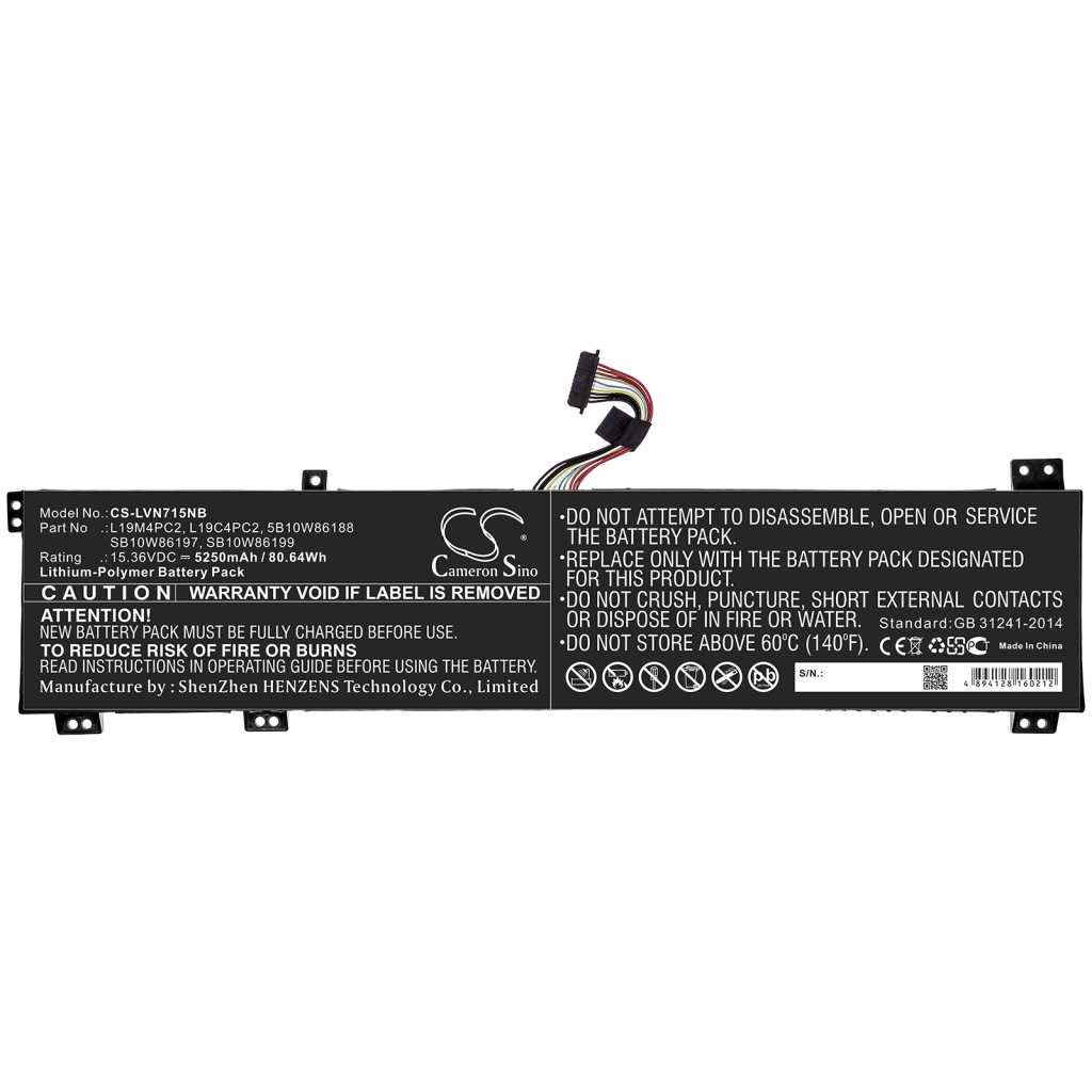 Battery Replaces SB10W86199