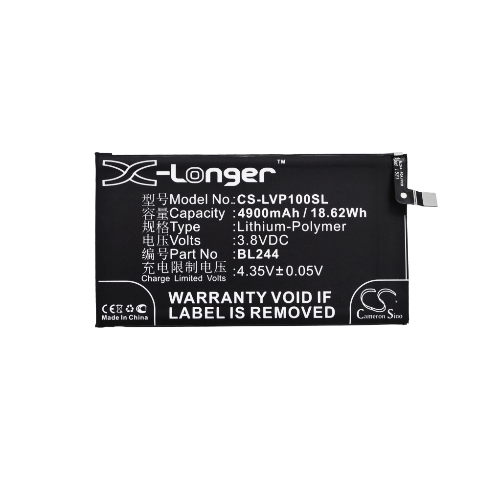 Compatible battery replacement for LENOVO BL244