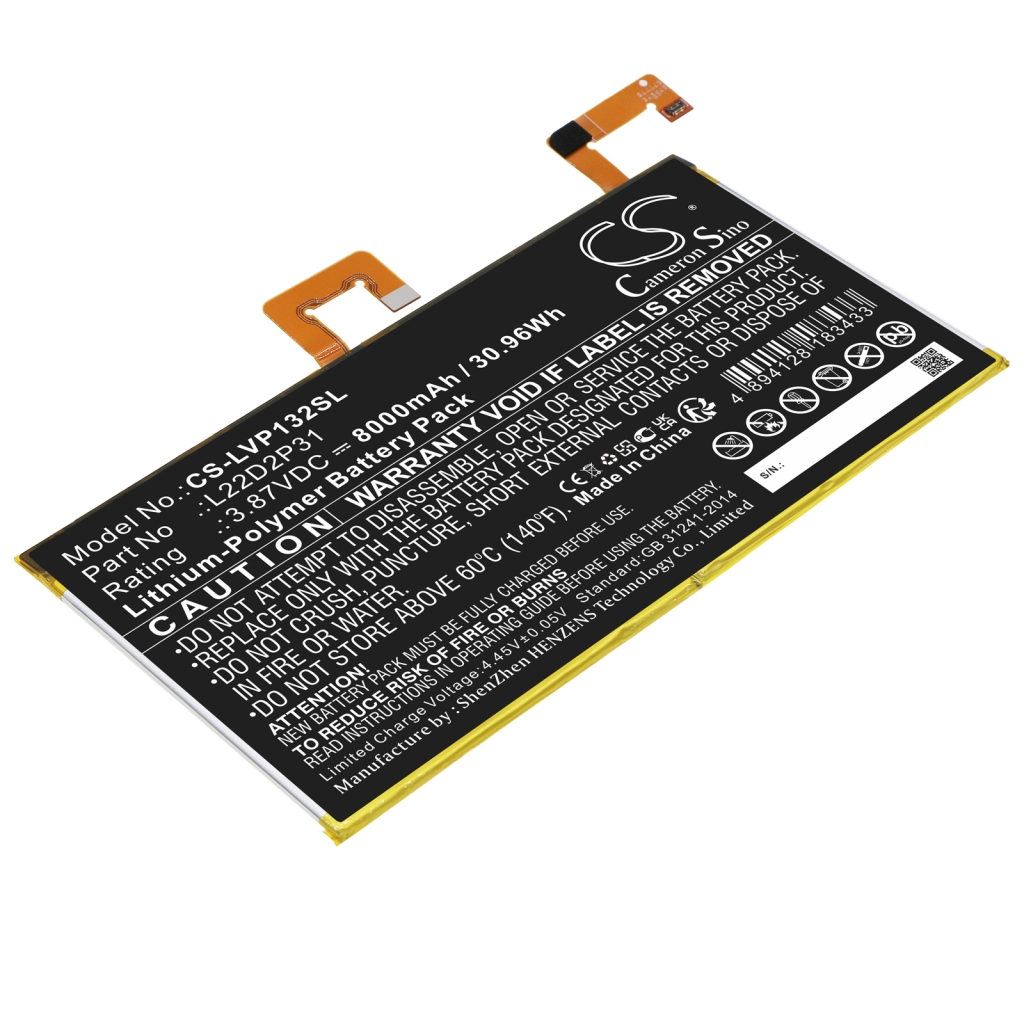 Tablet Battery Lenovo CS-LVP132SL