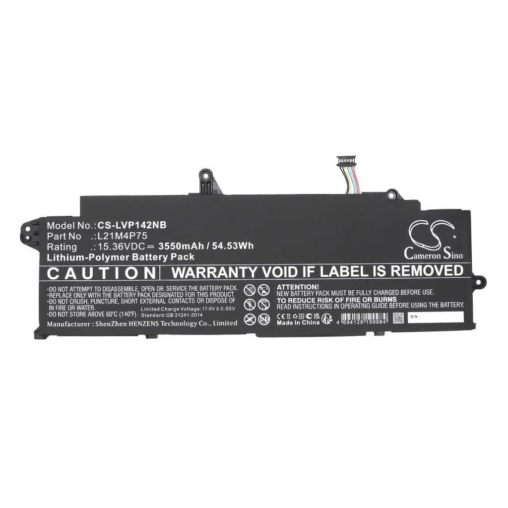 Batterie pour ordinateur portable Lenovo CS-LVP142NB