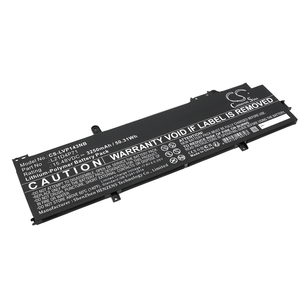 Batterie pour ordinateur portable Lenovo CS-LVP143NB