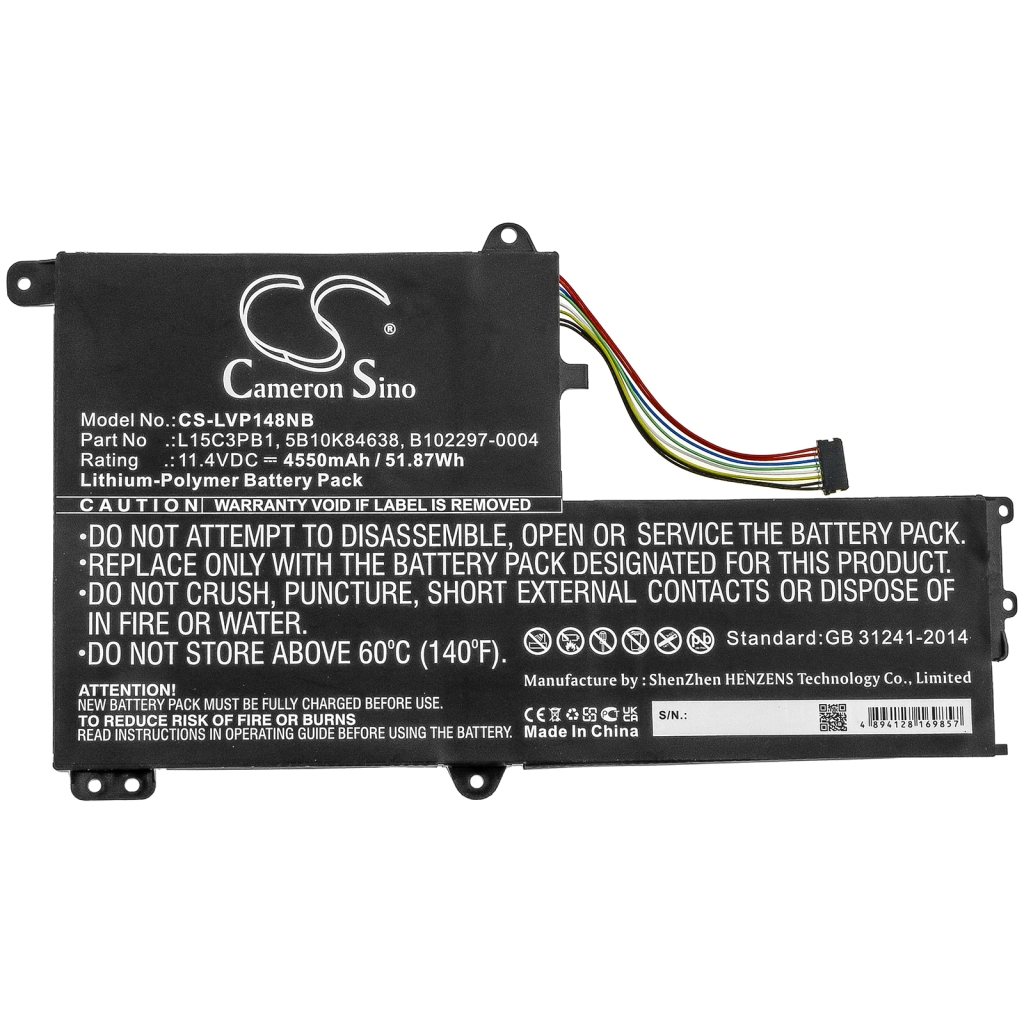 Batterie pour ordinateur portable Lenovo CS-LVP148NB