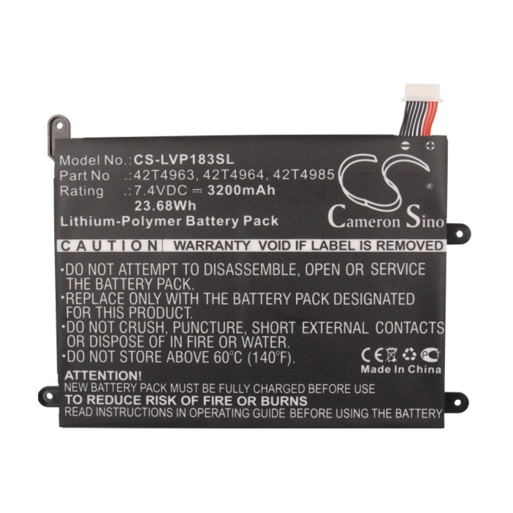 Tablette Batterie Lenovo CS-LVP183SL