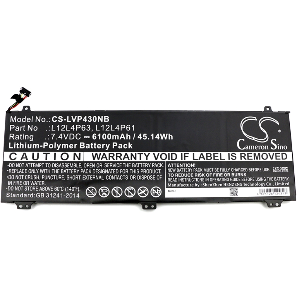 Batteries Remplace L12M4P61