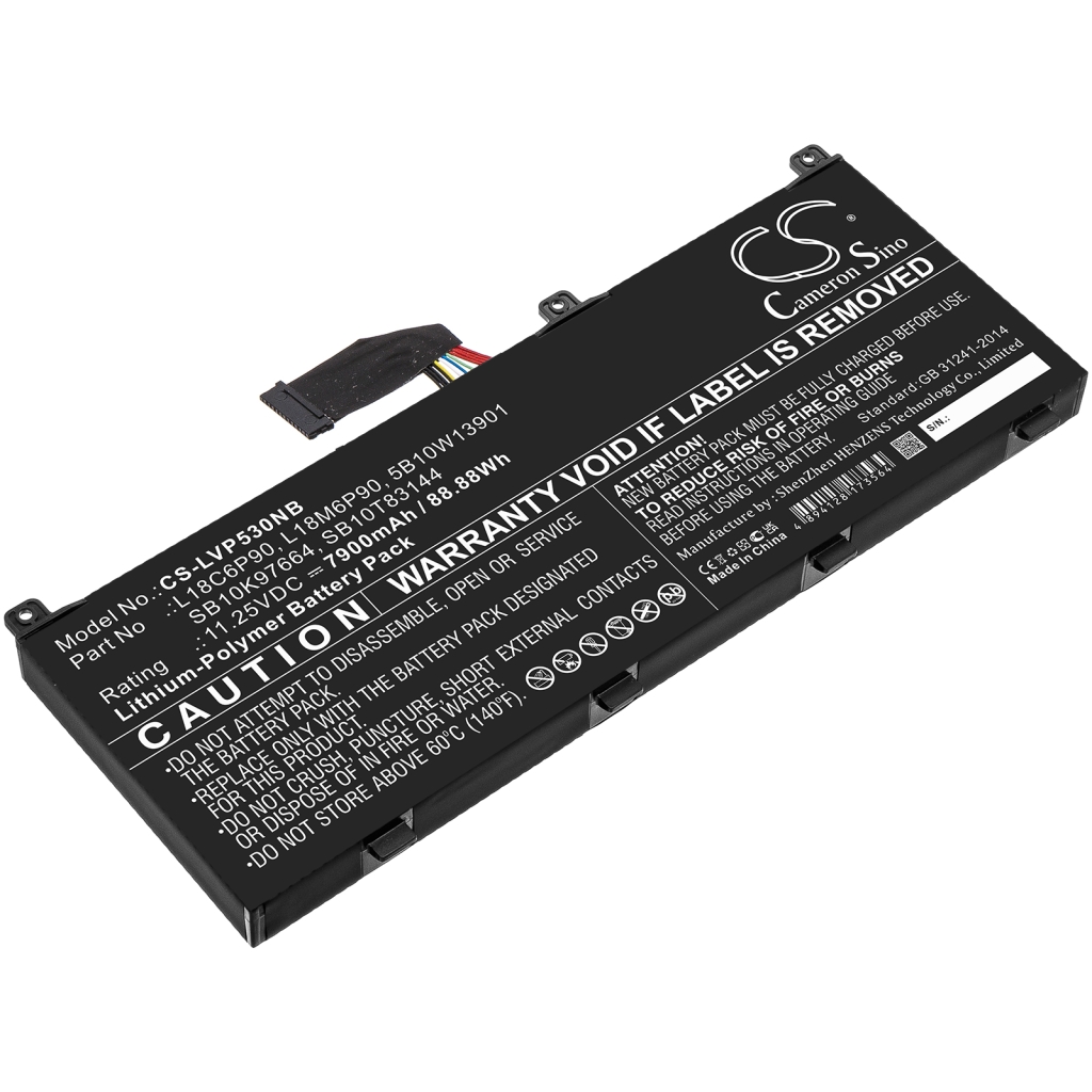 Batterie pour ordinateur portable Lenovo CS-LVP530NB