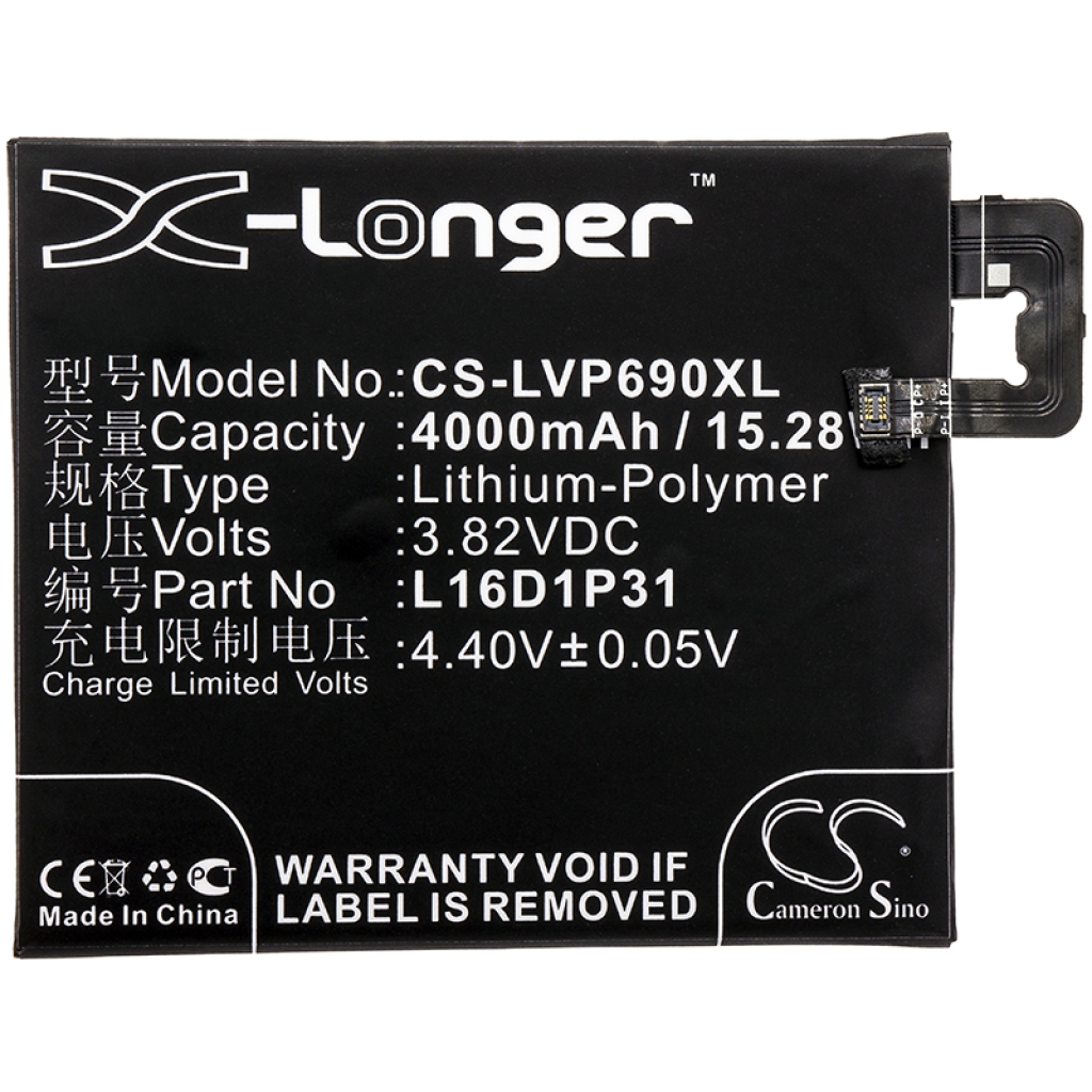 Batteries Remplace L16D1P31