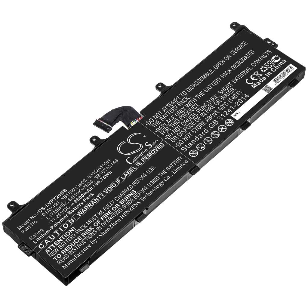 Battery Replaces 01AV497