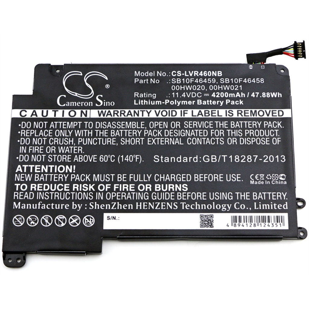 Battery Replaces 00HW020