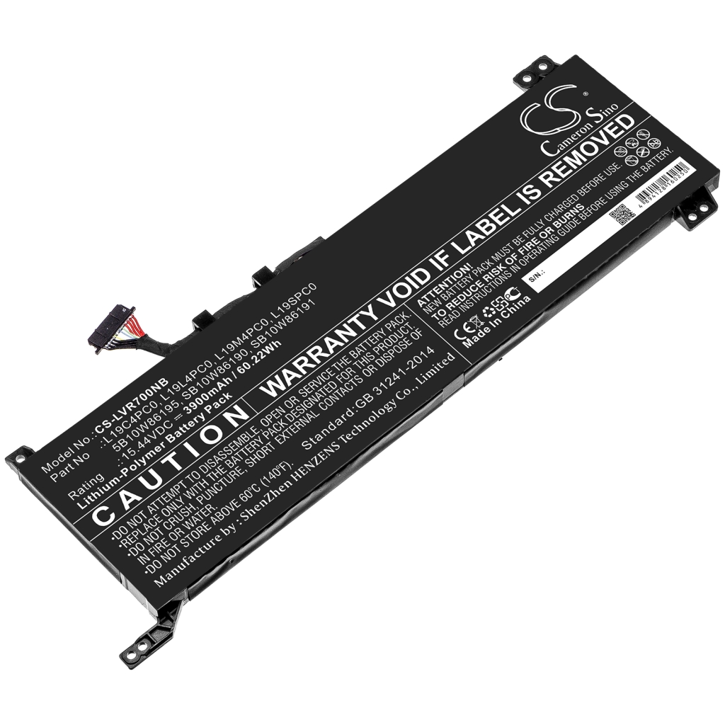 Battery Replaces 5B10W86195