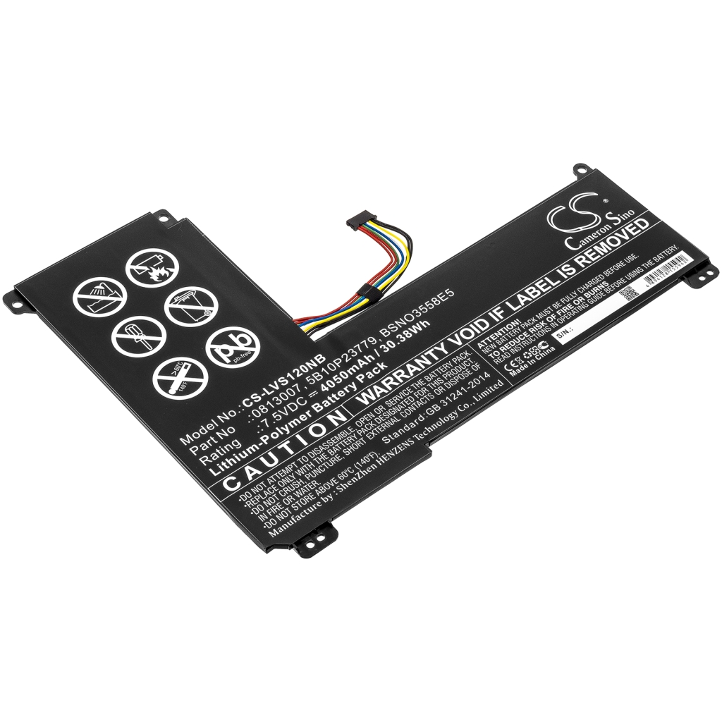 Batterie pour ordinateur portable Lenovo CS-LVS120NB