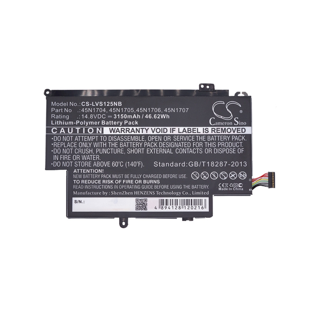 Batterie pour ordinateur portable Lenovo CS-LVS125NB