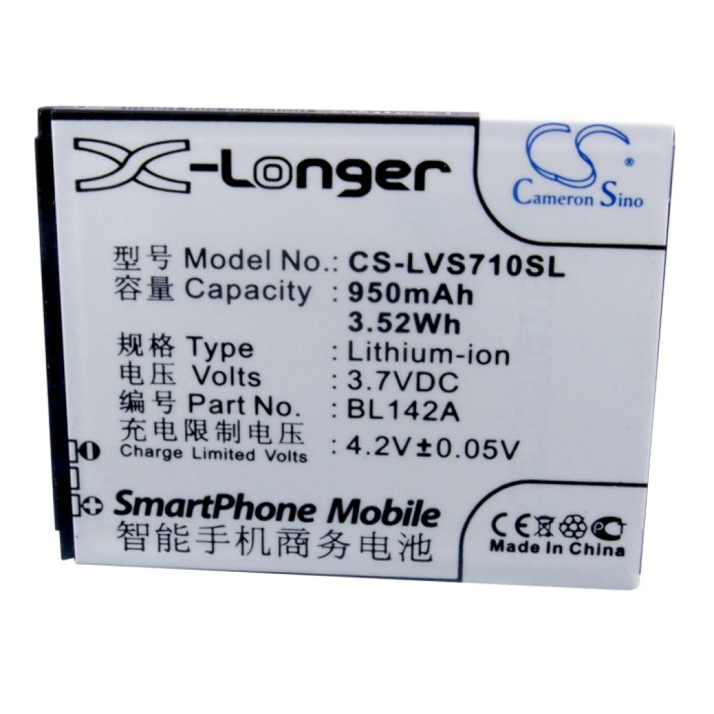 Mobile Phone Battery Lenovo S910