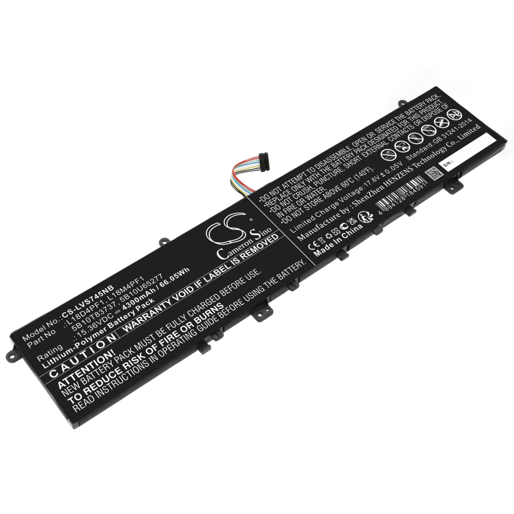 Batterie pour ordinateur portable Lenovo CS-LVS745NB