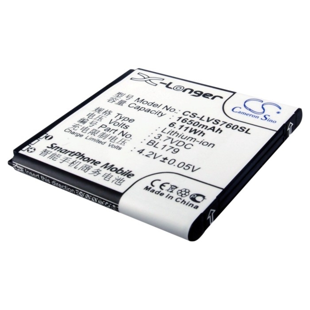 Mobile Phone Battery Pioneer CS-LVS760SL