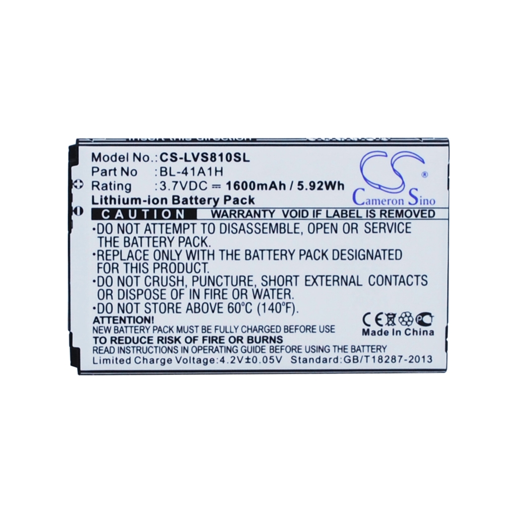 Battery Replaces BL-41A1H