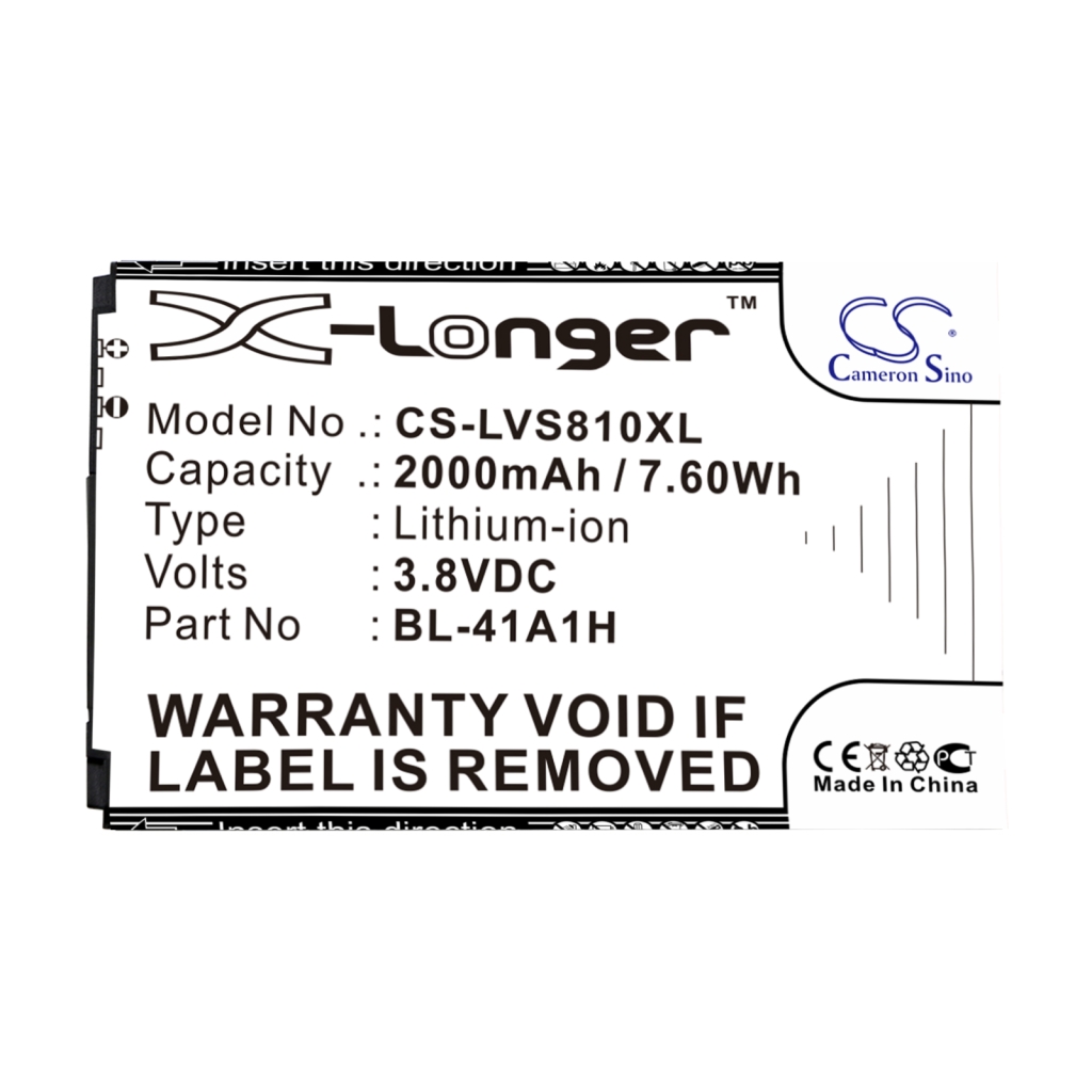 Battery Replaces BL-41A1H