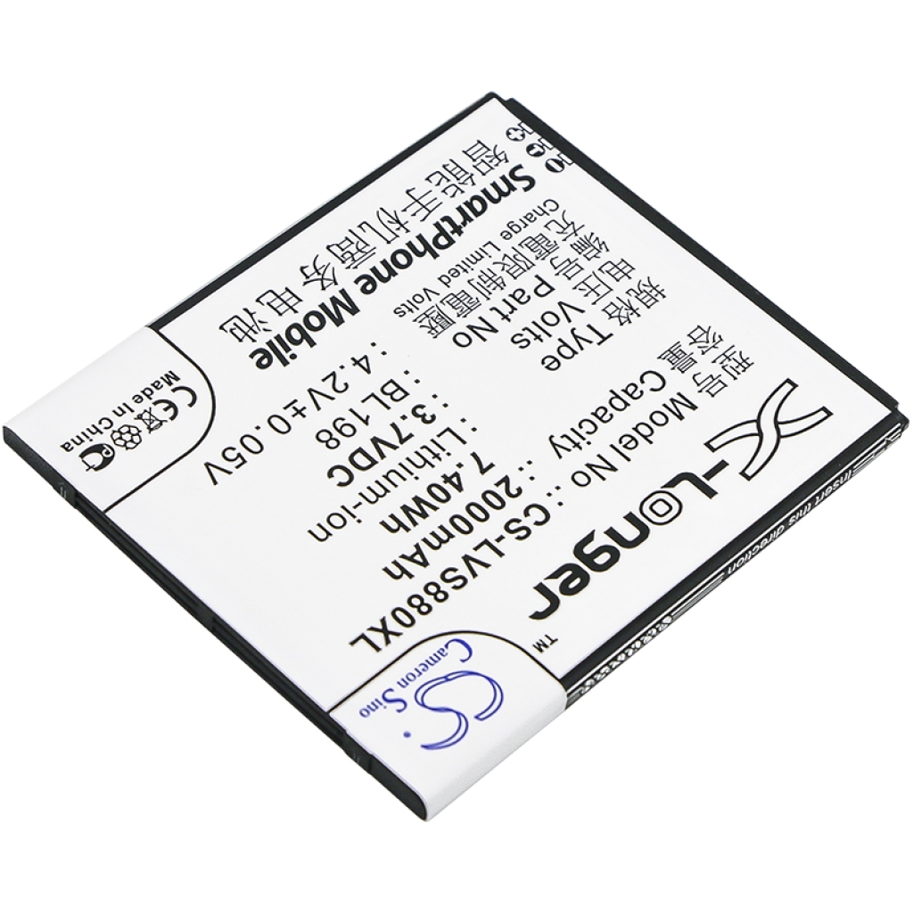 Compatible battery replacement for LENOVO BL198