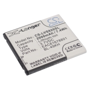 CS-LVS920SL<br />Batterie pour  remplace la batterie EAC61678801