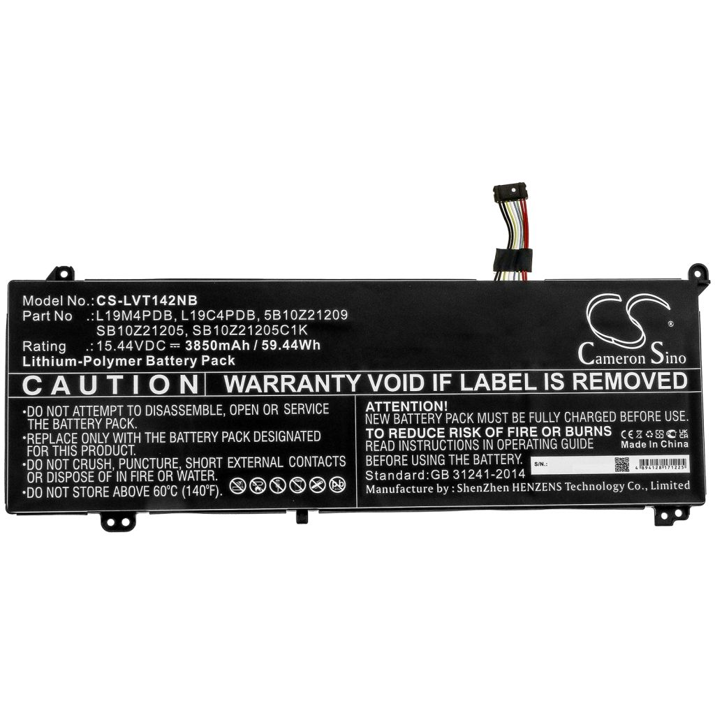 Notebook battery Lenovo CS-LVT142NB