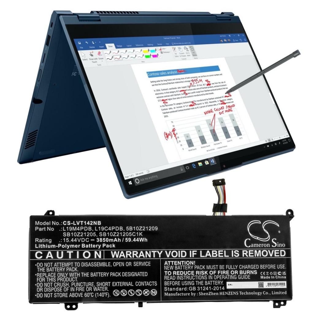 Battery Replaces L20C4PDB