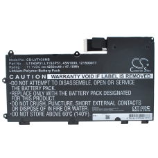 Remplacement de batterie compatible pour LENOVO  45N1088, ASM 45N1090, 3ICP7/64/84, LC P/N 121500077, 45N1091...