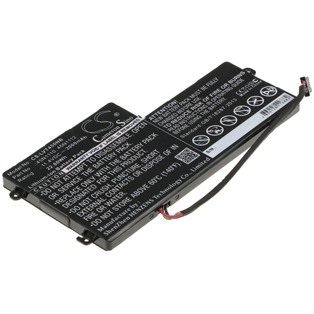 Batterie pour ordinateur portable Lenovo CS-LVT450NB