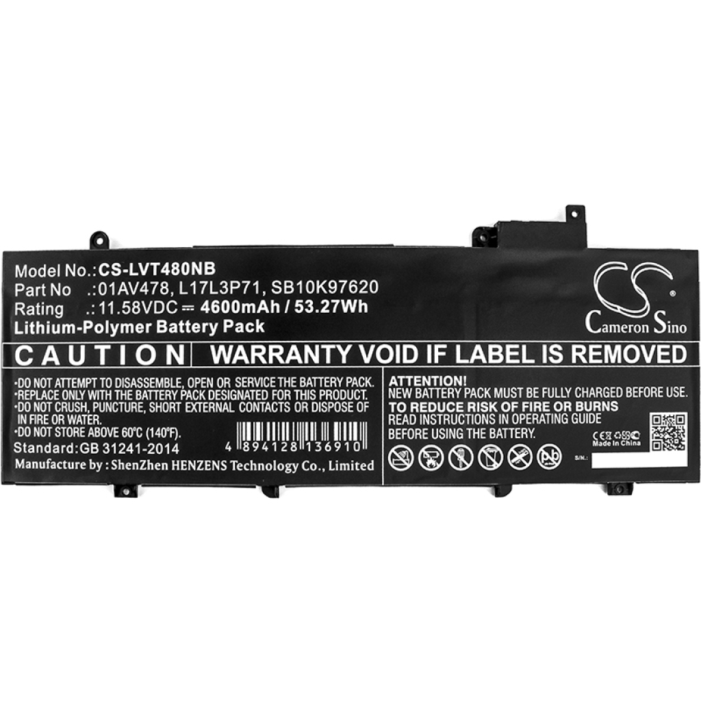 Battery Replaces SB10K97622