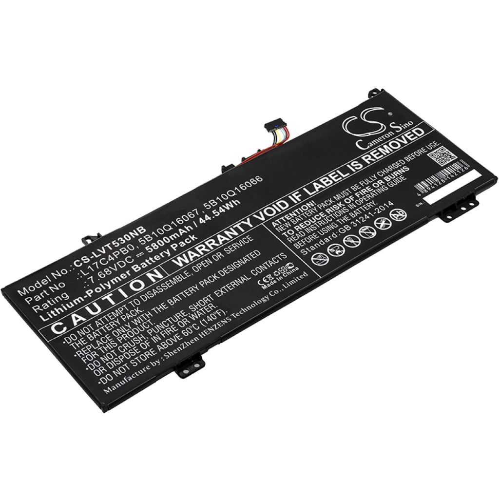 Batterie pour ordinateur portable Lenovo CS-LVT530NB