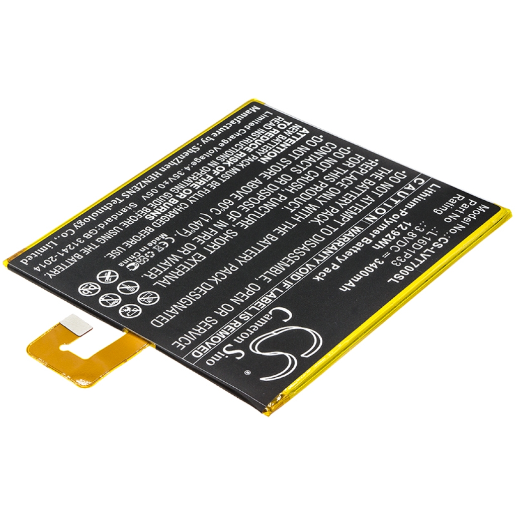 Compatible battery replacement for LENOVO L16D1P33