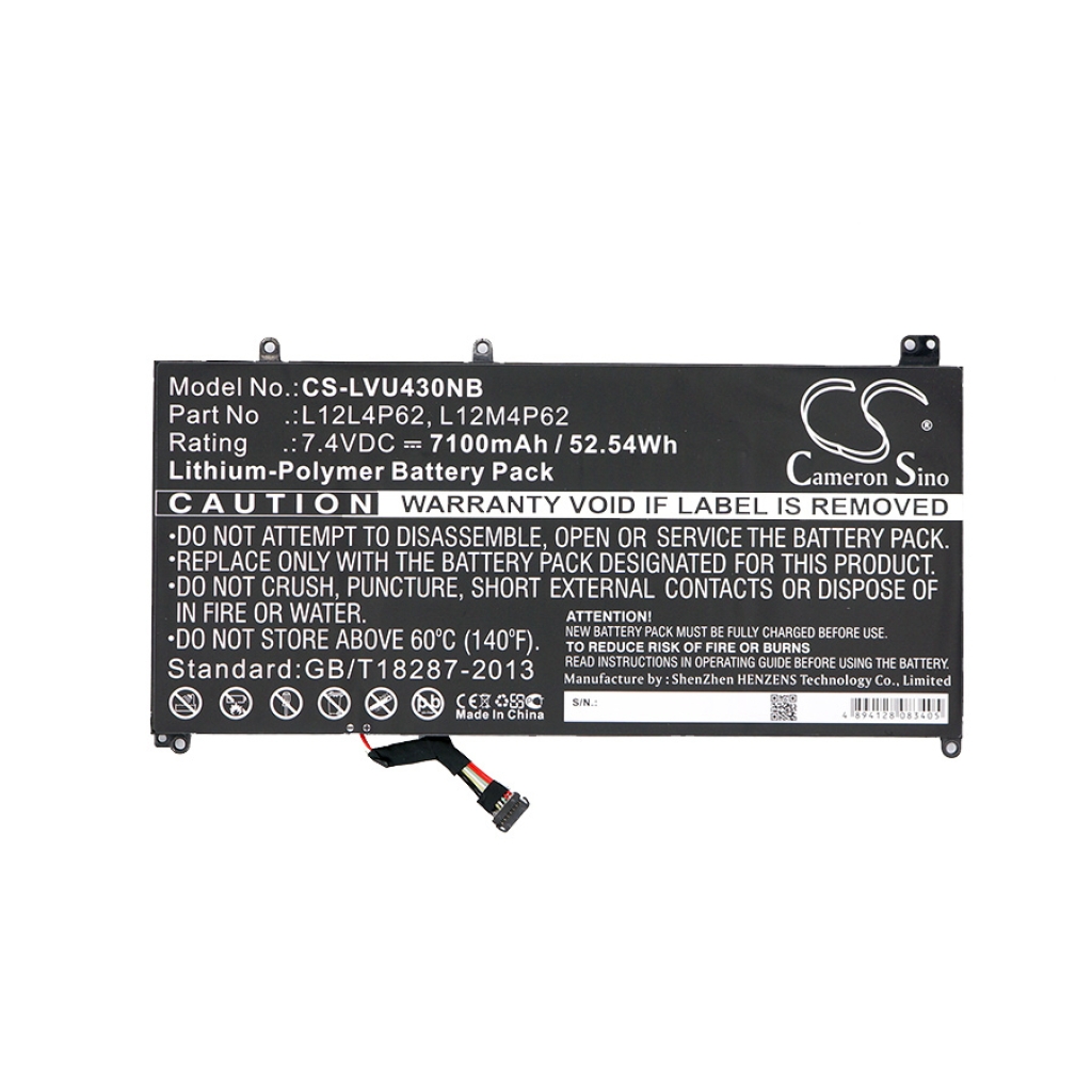 Batterie pour ordinateur portable Lenovo IdeaPad U330t