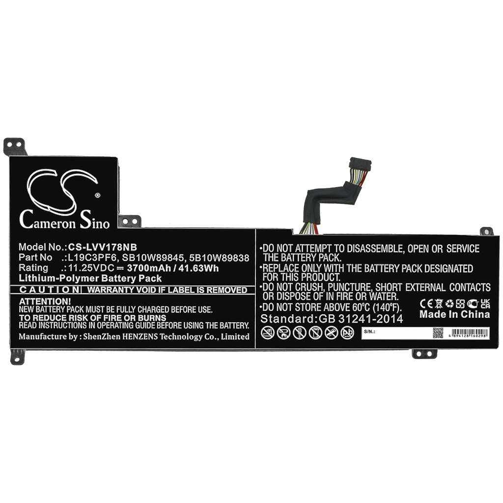 Batterie pour ordinateur portable Lenovo CS-LVV178NB