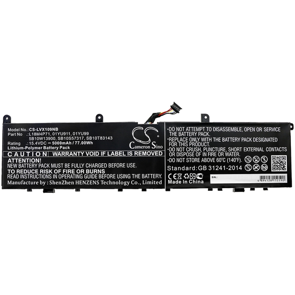 Batterie pour ordinateur portable Lenovo CS-LVX109NB