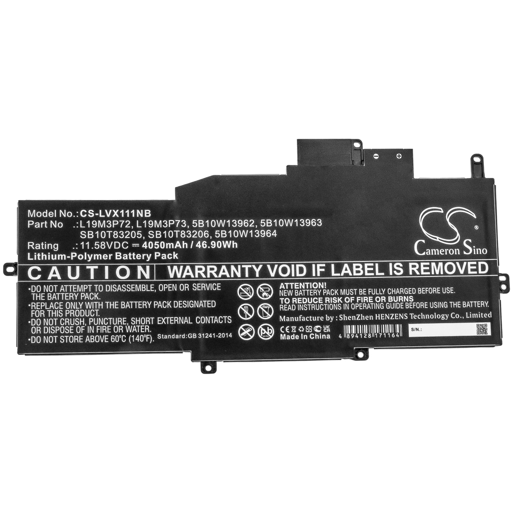 Batterie pour ordinateur portable Lenovo CS-LVX111NB