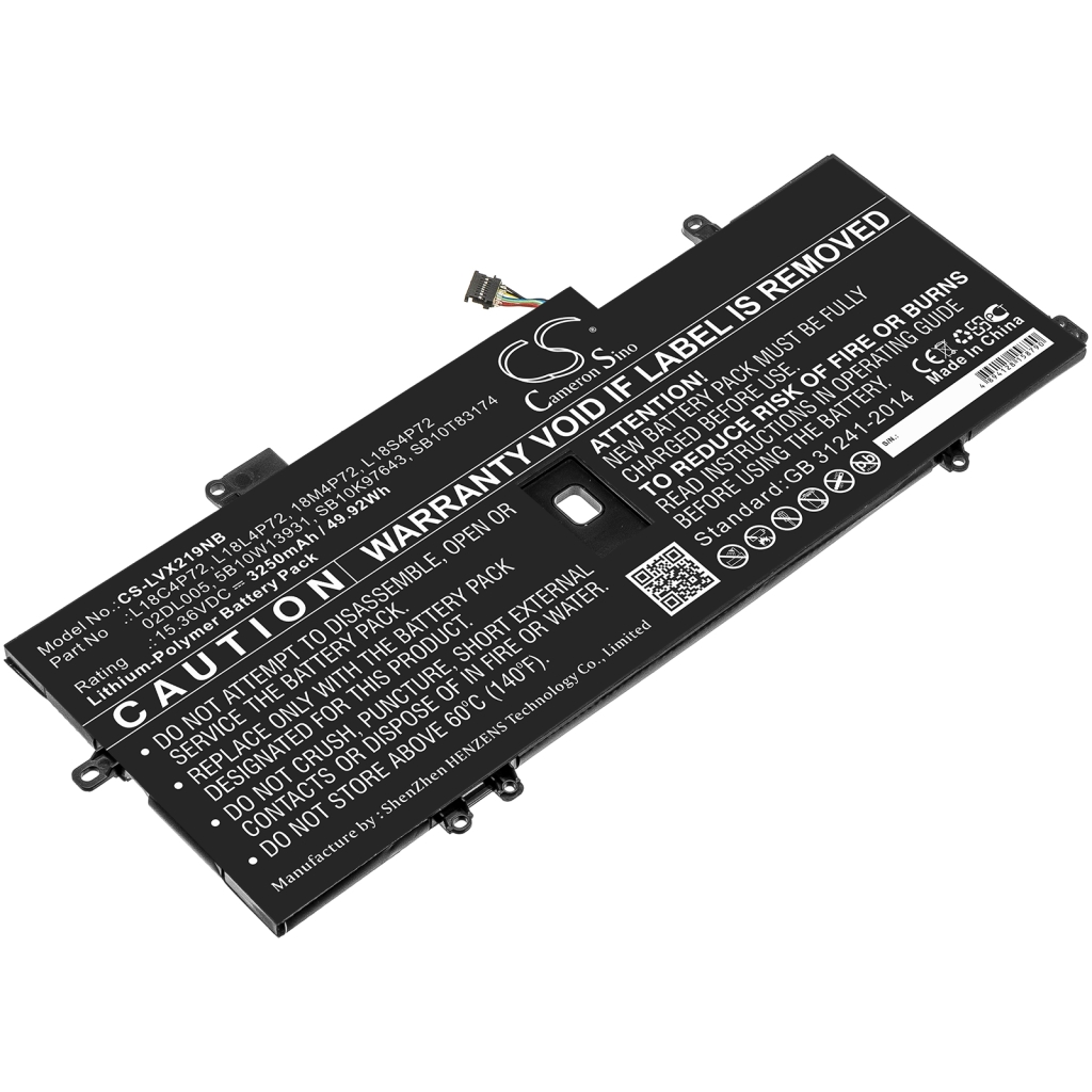 Battery Replaces L18S4P72