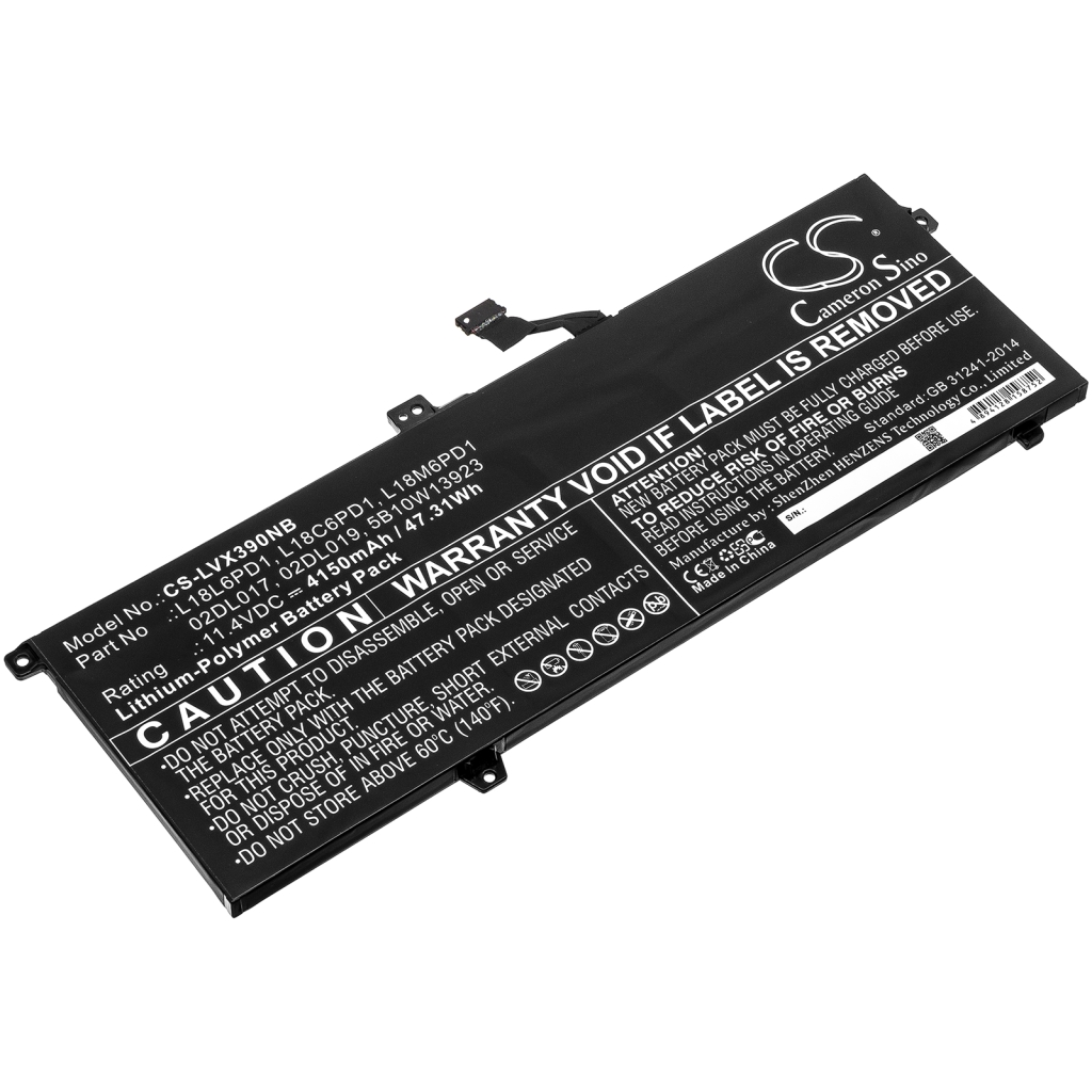 Batterie pour ordinateur portable Lenovo ThinkPad X390-20Q1S02M00